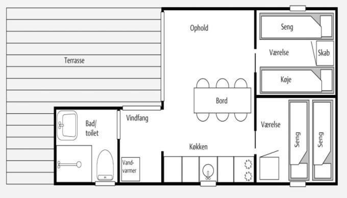 Ostersoparken Camping Hotel Gedser Room photo